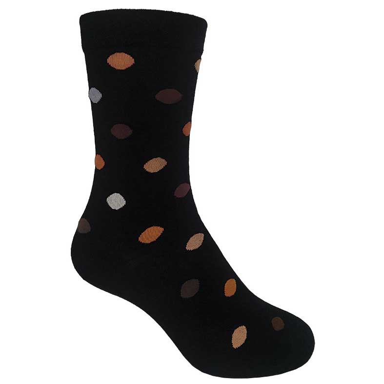 Designer Textile Merino Crew Multi Colour Spot